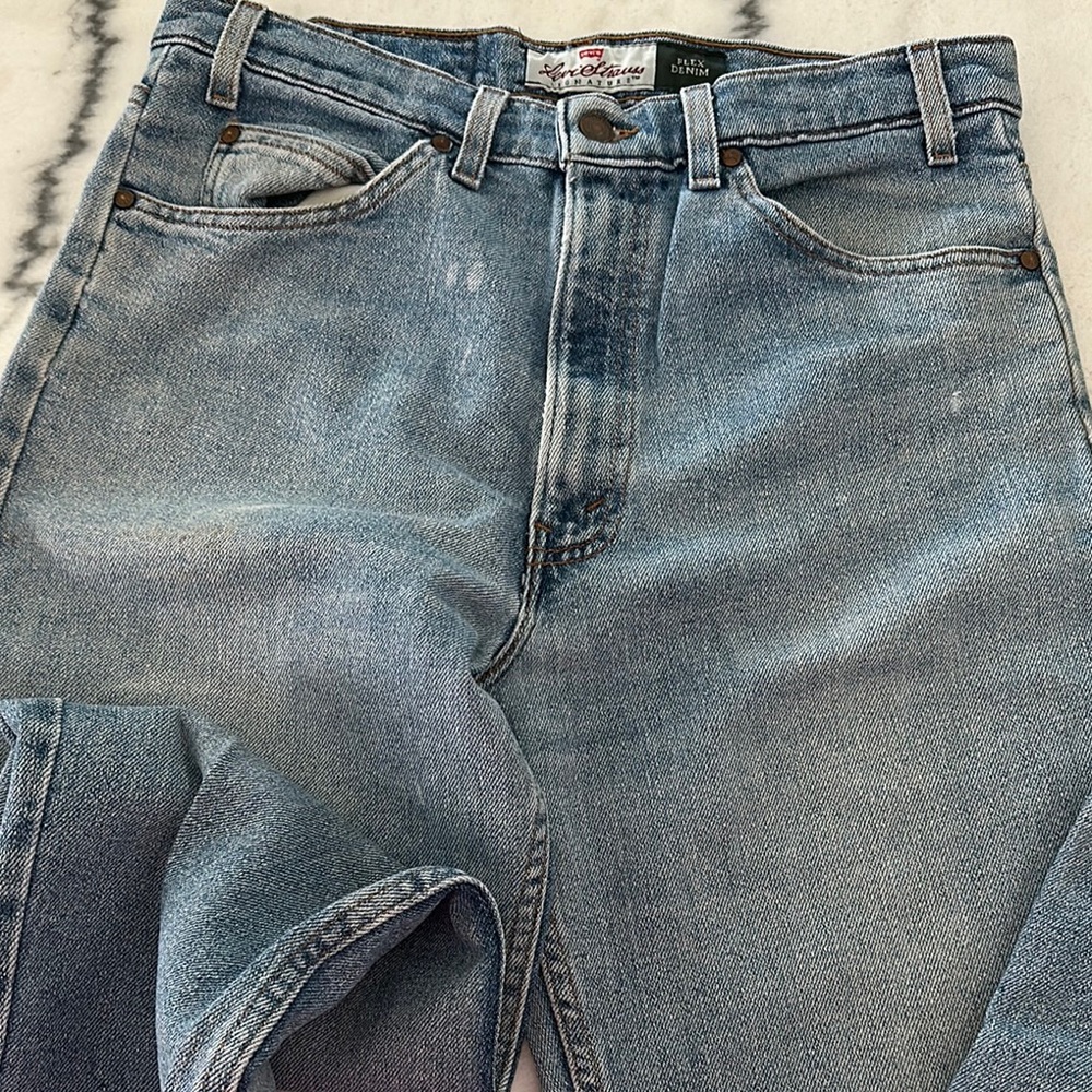 Levi's Signature Flex 540 Light Blue Straight Jeans